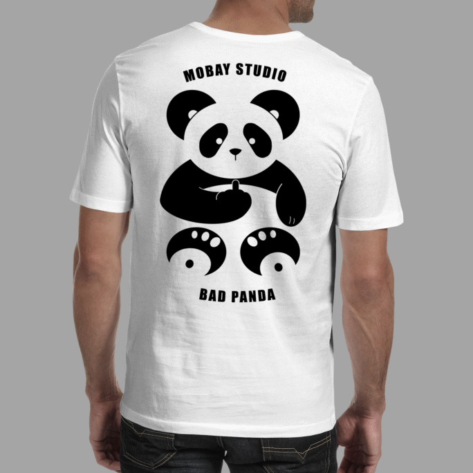 T-shirt panda Mobay Studio