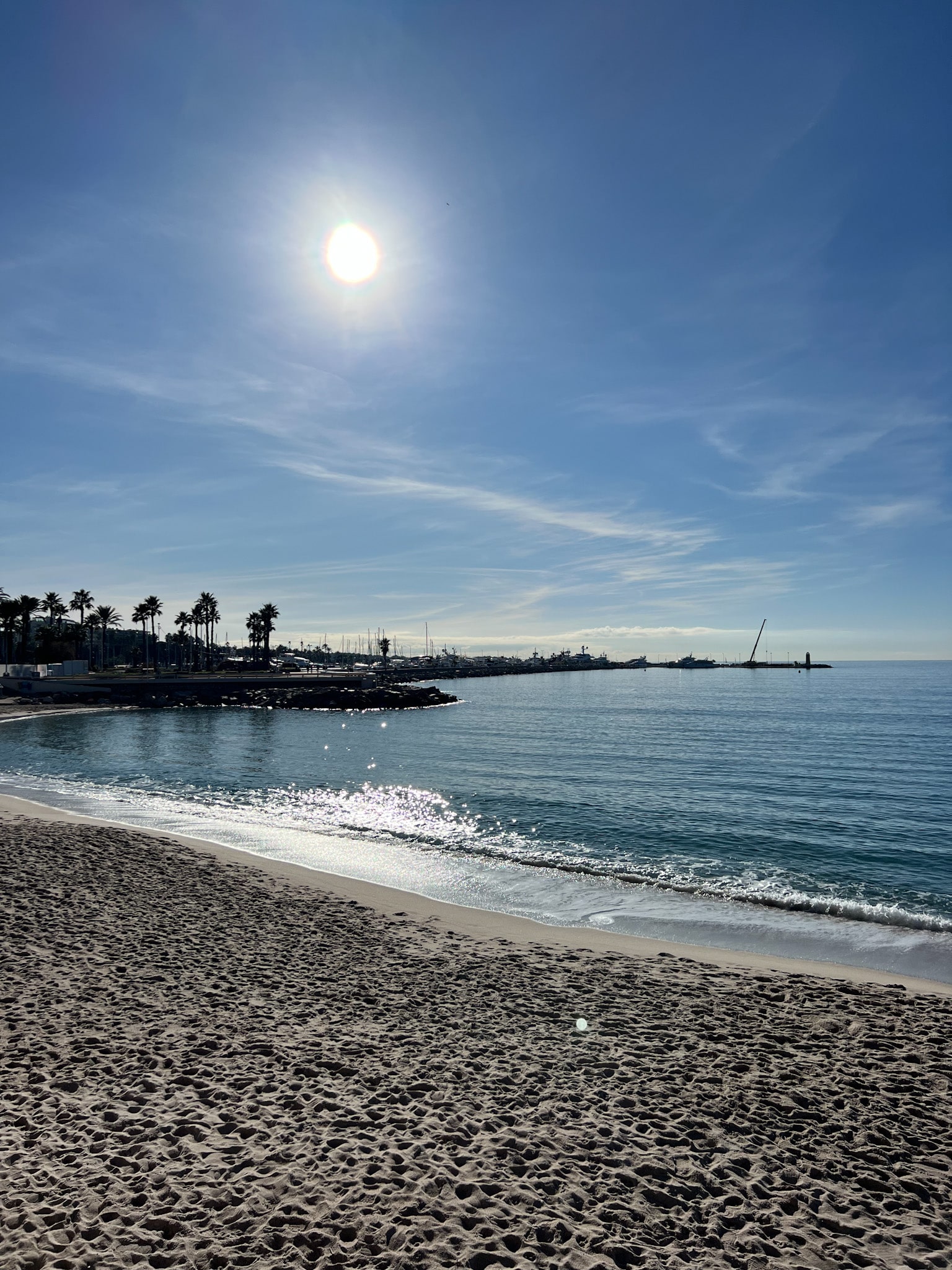 Plage publique Zamenhof Cannes